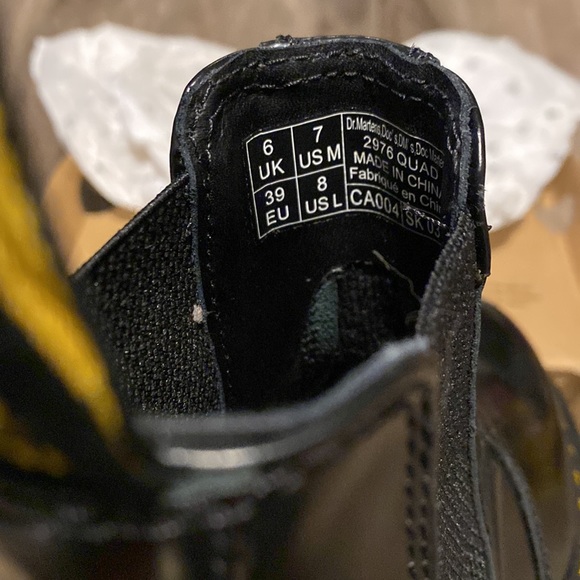 Brand New Platform Doc Martens 2976 Quad Boots - Picture 7 of 7